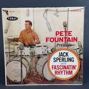 Pete Fountain Presents Jack Sperling Fascinatin Rhythm Vinyl LP CRL VERY GOOD